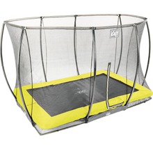 Rechteckiges Gartentrampolin mit Sicherheitsnetz