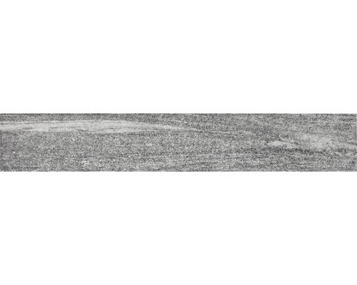 FLAIRSTONE Setzstufe Arctic Gneis grau beide kurze Seiten leicht gefast 115 x 15 cm