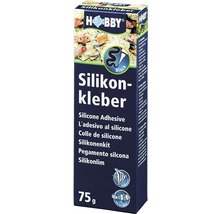 Silikonkleber HOBBY 72 ml schwarz