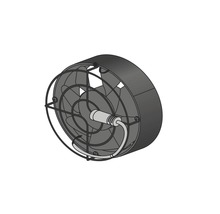 Ventilator mit Schutzgitter