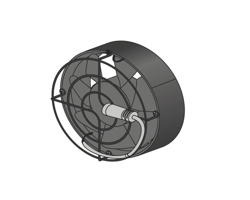 Ventilator mit Schutzgitter