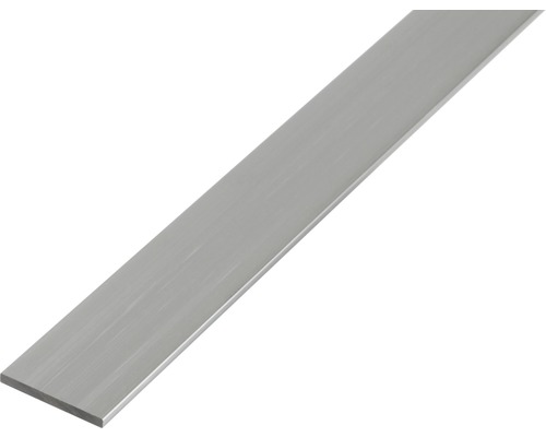 Flachstange Aluminium silber 25 x 2 , 2 m