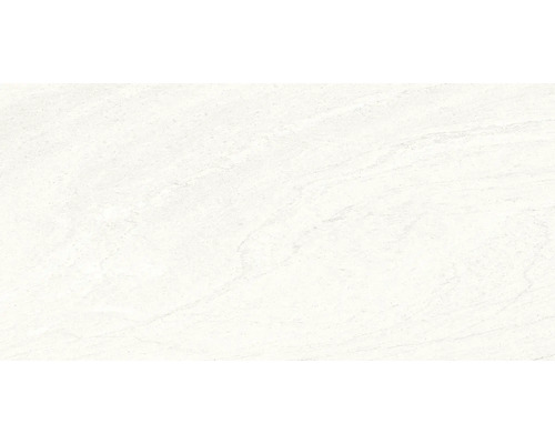 Feinsteinzeug Bodenfliese Sahara 90,0x45,0 cm weiß