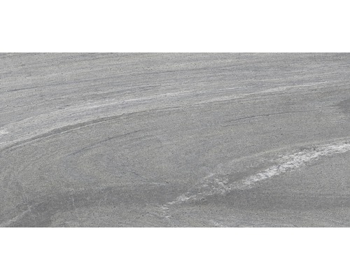 Feinsteinzeug Bodenfliese Sahara 45,0x90,0 cm grau