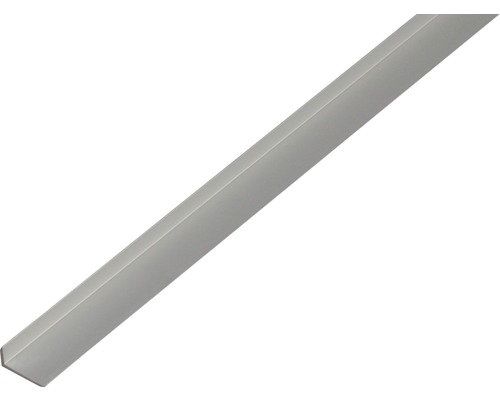 Winkelprofil Aluminium silber 19 x 8 x 1,6 mm 1,6 mm , 2 m Winkelprofil Aluminium silber 19 x 8 x 1,6 mm 1,6 mm , 2 m