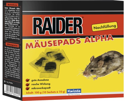 Mäusepads Raider Alpha NF 100 g Reg.Nr. AT-0014935-0001