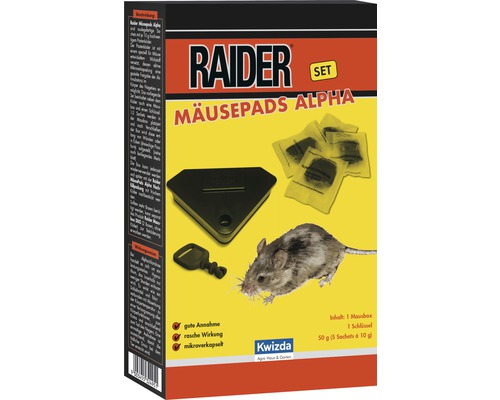 Mäusepads Raider Alpha Set 50 g Reg.Nr. AT-0014935-0001