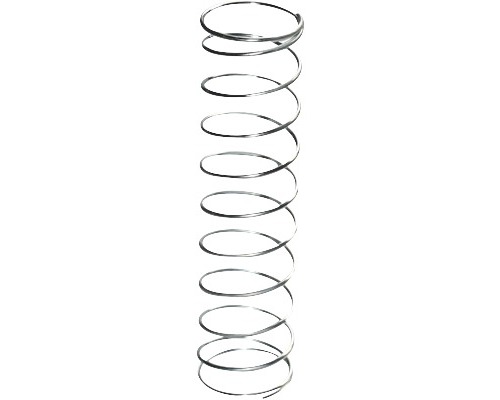 Druckfedern Edelstahl A2 17,6x76,8x1,2 mm, 25 Stück Metallspiralfeder