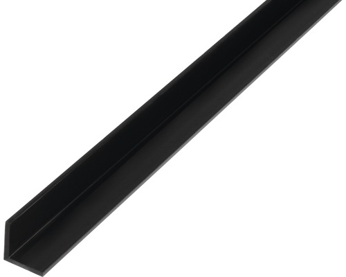 Winkelprofil PVC schwarz 15x15x1,2 mm, 2 m