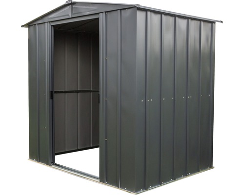 Metall Gerätehaus mit Schiebetür