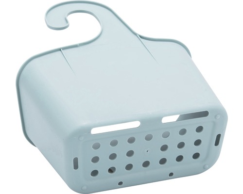 Duschkorb aus Kunststoff mit Haken zum Aufhängen