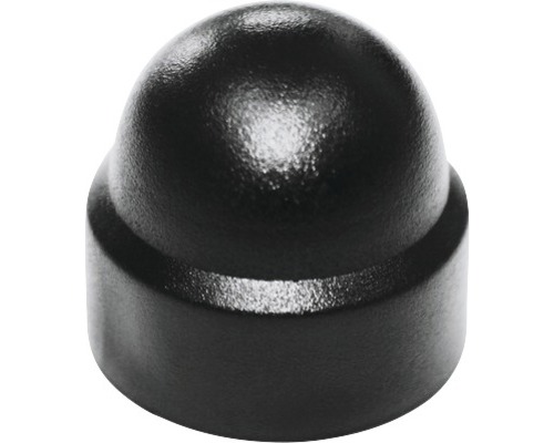 Sechskantschutzkappe rund 12x19 mm schwarz 50 Stück Schutzkappe aus Kunststoff