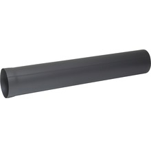 Graues Abwasserrohr aus Kunststoff