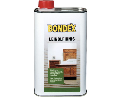 BONDEX Leinölfirnis farblos 0,5 l-0