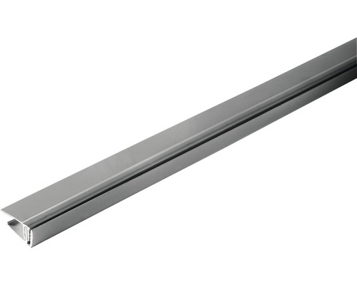 Abschlussleiste Kunststoff Alu für Paneelestärken 5-8 mm 12x20x2600 mm Profilschiene aus Metall