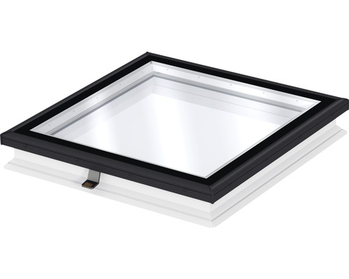 Dachfenster mit schwarzem Rahmen