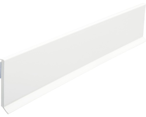 Flachleiste PVC mit Dichtlippe 2.5x40x1500 mm weiss