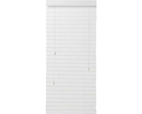 Weiße Jalousie für Fenster