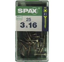 Spax Universalschrauben im 25er Pack, Größe 3x16