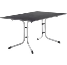 Rechteckiger Klapptisch mit Metallgestell