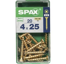 Spax Universalschrauben 4 x 25 Millimeter, 20 Stück