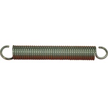 Zugfeder aus Metall mit Ösen