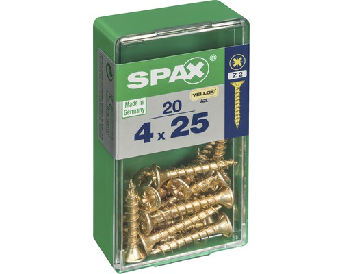 Packung Spax Schrauben 4 x 25 mm