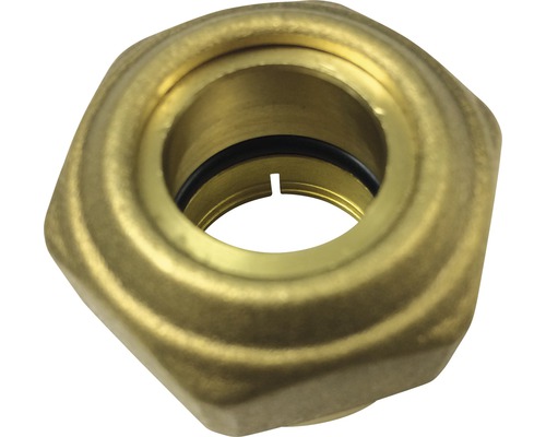 Messingverschraubung mit Dichtung