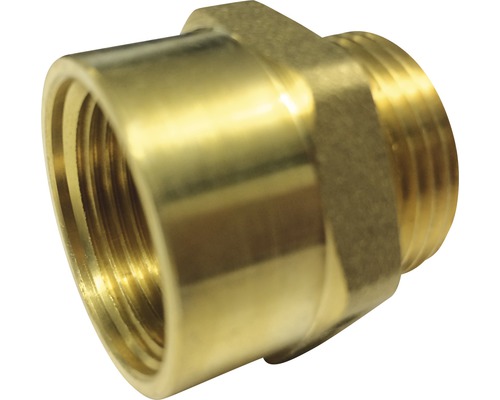 Messingfitting mit Innengewinde und Außengewinde