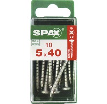 Spax Universalschrauben, 5x40 Millimeter, Packung mit 10 Stück