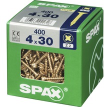 Spax Universalschrauben, 4 x 30 Millimeter, 400 Stück, im Karton