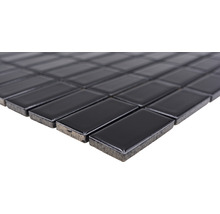 Keramikmosaik ST 390 30,0x30,0 cm schwarz