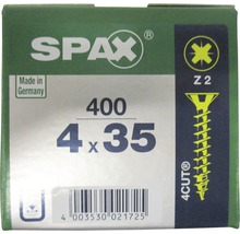 Verpackung Spax Schrauben 4 x 35 Millimeter, 400 Stück