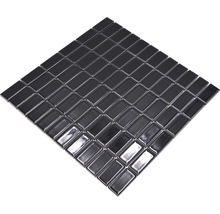 Keramikmosaik ST 390 30,0x30,0 cm schwarz