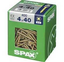 Spax Schrauben 4 x 40 Millimeter, 400 Stück, im Karton