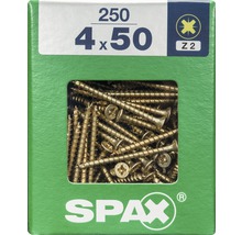 Spax Universalschrauben, 4 x 50 Millimeter, 250 Stück Packung