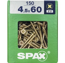 Spax Universalschrauben 4,5 x 60 mm, 150 Stück