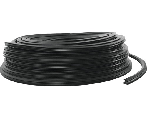 Fugendichtband für Dielenstärke 20-21 mm (50 m) Gerollte schwarze Dichtung für den Innenausbau