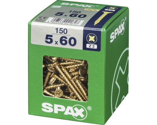 Schrauben 5 x 60 Millimeter im Karton