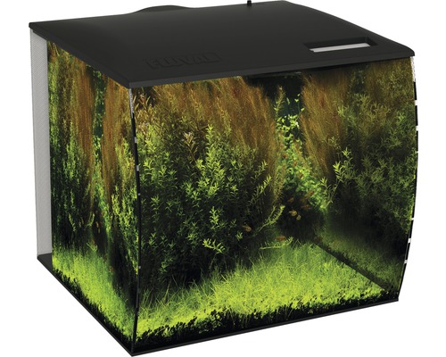 Aquarium Fluval Flex 34 l mit LED-Beleuchtung, Filter, Pumpe ohne Unterschrank schwarz