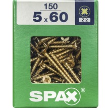 Spax Universalschrauben 5x60mm, 150 Stück, im grünen Karton