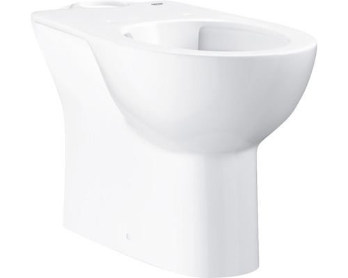 Standtiefspülklosett Grohe BauKeramik spülrandlos Abgang senkrecht für WC-Kombination BauKeramik weiß
