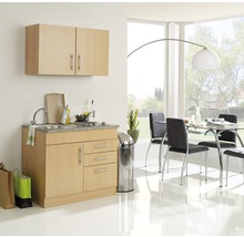 Miniküche Held Möbel Toronto Buche-Dekor | HORNBACH AT 100x60 inkl. cm