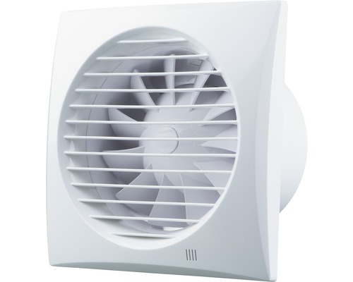 Schachteinbauventilator Rotheigner Air Quiet 125 mit Timer und Rückstaufolie Quadratischer Wandventilator für den Innenbereich