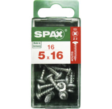 Spax Senkkopfschrauben mit Teilgewinde, 5x16 mm, Verpackung