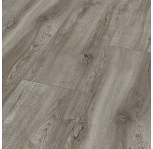 Nahaufnahme von Laminatboden mit Holzoptik