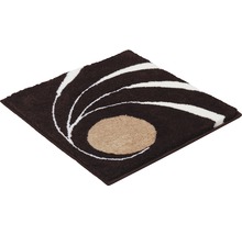Badteppich Grund COLANI 18 60 x 60 cm braun