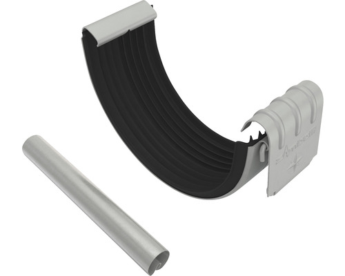 Dachrinnen-Set mit Dachrinne und Fallrohr
