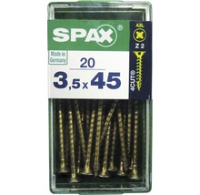 Spax Universalschrauben 3,5 x 45 Millimeter im Karton