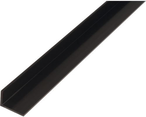 Winkelprofil PVC schwarz 30x20x3 mm, 1 m Winkelprofil aus Kunststoff